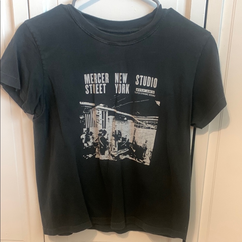 Black Graphic Tee